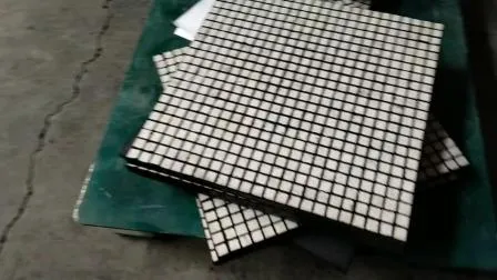 Wear Resistant Conveyor Chute Ceramic Rubber Wear Liner Sheets Composite Plate Lining