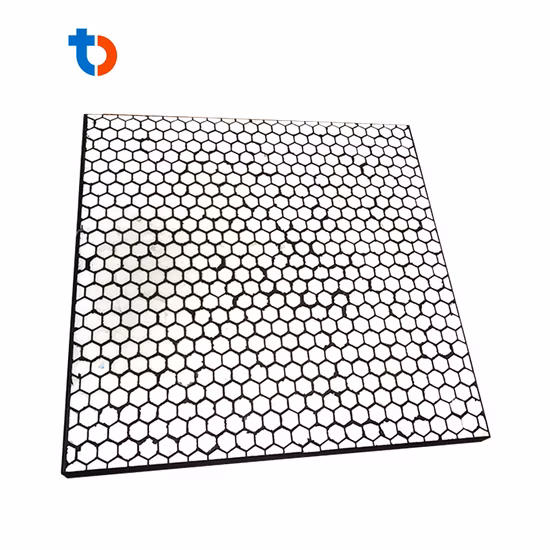 Polyurethane Rubber Ceramic Wear Resistant Chute Liner with Urethane Panel