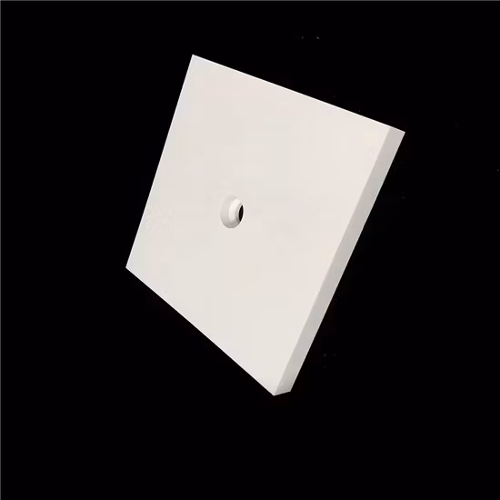 Customised Industrial Application Wear Resistant Aluminum Ceramic Liner Plain Standard Ceramic Tile Linings