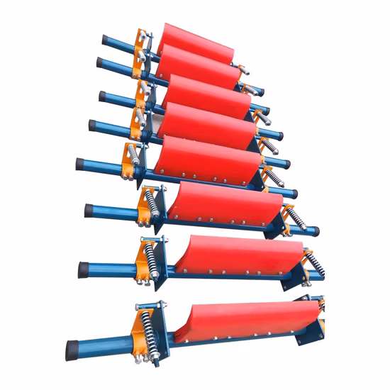 PU Belt Scraper Blade Idler Conveyor Belt Cleaner